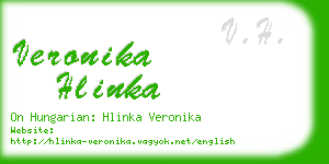 veronika hlinka business card